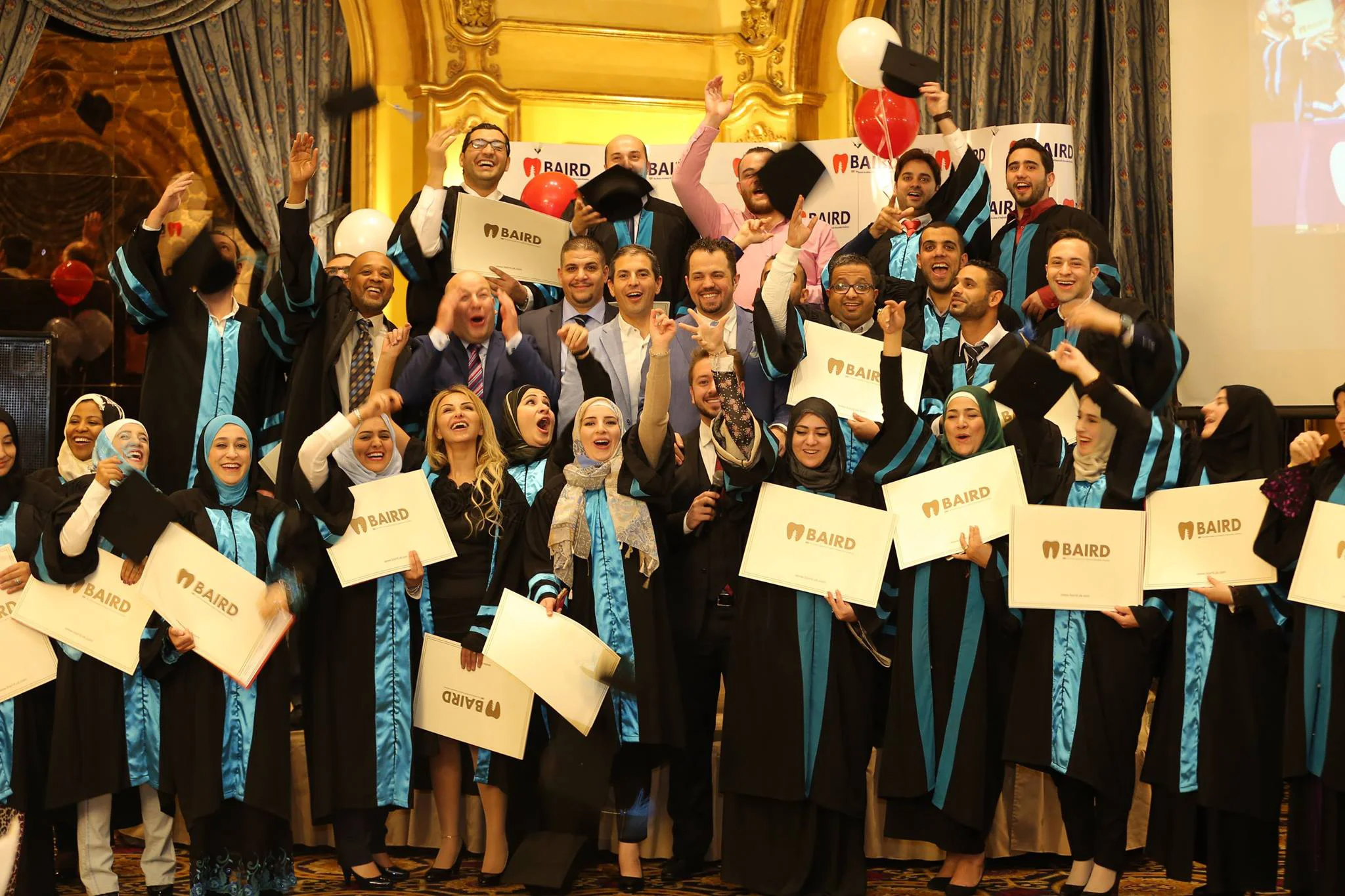 A team of dental professionals collaborating